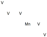 Pentavanadium manganese 结构式