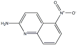 5-Nitro-2-quinolinamine 结构式