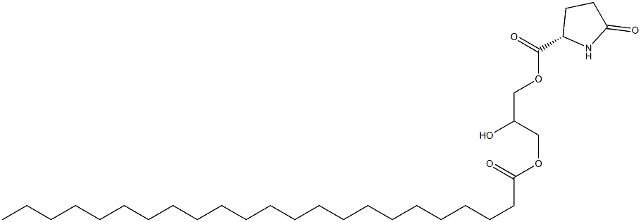 1-[(L-Pyroglutamoyl)oxy]-2,3-propanediol 3-tricosanoate 结构式