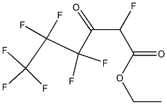 2,4,4,5,5,6,6,6-Octafluoro-3-oxohexanoic acid ethyl ester 结构式