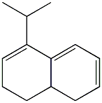 1,2,8,8a-Tetrahydro-4-isopropylnaphthalene 结构式