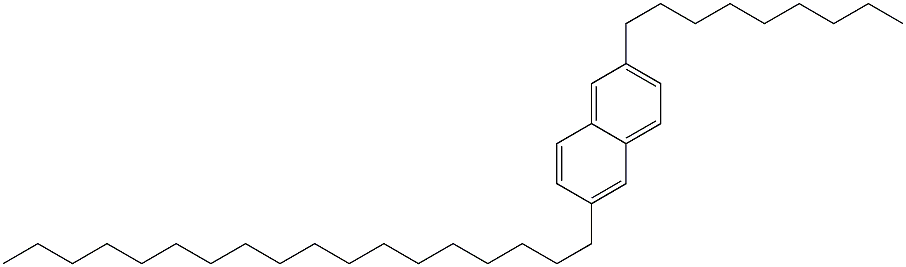 2-Nonyl-6-octadecylnaphthalene 结构式