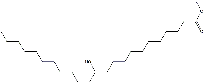 12-Hydroxytricosanoic acid methyl ester 结构式