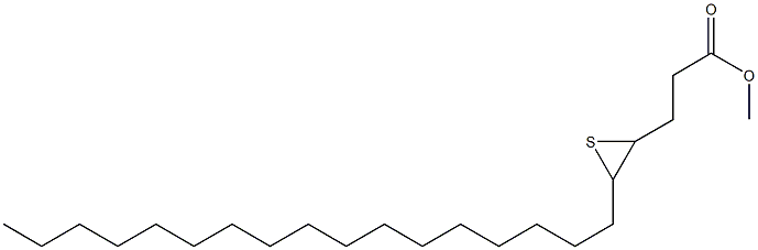 4,5-Epithiodocosanoic acid methyl ester 结构式