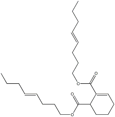 2-Cyclohexene-1,2-dicarboxylic acid bis(4-octenyl) ester 结构式