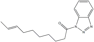 1-(8-Decenoyl)-1H-benzotriazole 结构式