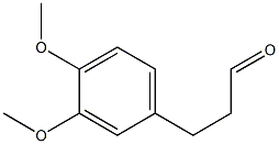 3,4-Dimethoxybenzenepropanal 结构式