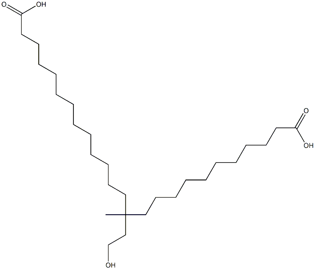 Diundecanoic acid 1-(2-hydroxyethyl)-1-methyl-1,3-propanediyl ester 结构式