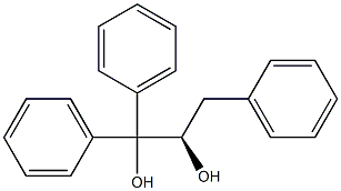 [R,(+)]-1,1,3-Triphenyl-1,2-propanediol 结构式