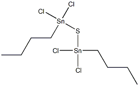 Bis(butyldichlorostannyl) sulfide 结构式