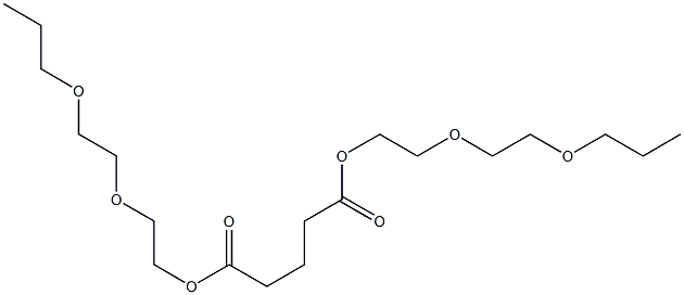 Glutaric acid bis[2-(2-propoxyethoxy)ethyl] ester 结构式