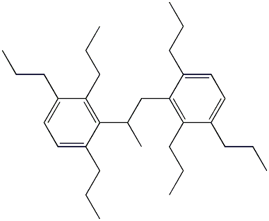 3,3'-(1,2-Propanediyl)bis(1,2,4-tripropylbenzene) 结构式