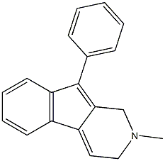 2-Methyl-9-phenyl-2,3-dihydro-1H-indeno[2,1-c]pyridine 结构式