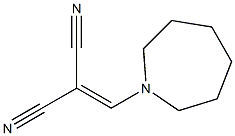 (Hexahydro-1H-azepin-1-ylmethylene)malononitrile 结构式