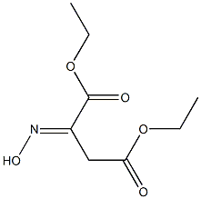2-Hydroxyiminobutanedioic acid diethyl ester 结构式