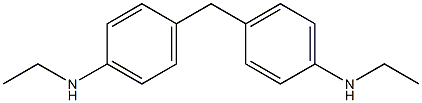 4,4'-Methylenebis(N-ethylaniline) 结构式