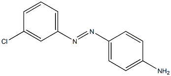 3-Chloro-4'-aminoazobenzene 结构式