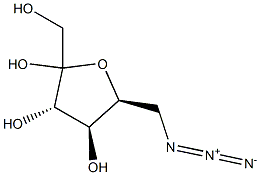 6-Azido-6-deoxy-L-sorbofuranose 结构式