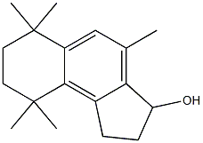 2,3,6,7,8,9-Hexahydro-4,6,6,9,9-pentamethyl-1H-cyclopenta[a]naphthalen-3-ol 结构式