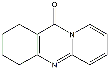 1,2,3,4-Tetrahydro-11H-pyrido[2,1-b]quinazolin-11-one 结构式