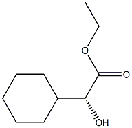 (2R)-2-Hydroxy-2-cyclohexylacetic acid ethyl ester 结构式