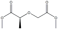 (-)-2-Methyl[(S)-oxydiacetic acid dimethyl] ester 结构式