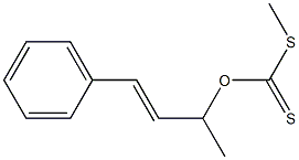 Dithiocarbonic acid O-(1-methyl-3-phenyl-2-propenyl)S-methyl ester 结构式