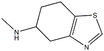 4,5,6,7-Tetrahydro-N-methyl-5-benzothiazolamine 结构式