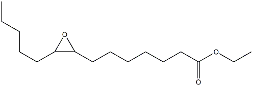 8,9-Epoxytetradecanoic acid ethyl ester 结构式