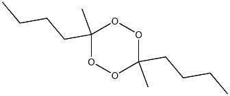 3,6-Dibutyl-3,6-dimethyl-1,2,4,5-tetroxane 结构式