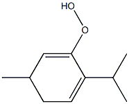 p-Mentha-2,4-dien-3-yl hydroperoxide 结构式