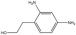 2-(2,4-Diaminophenyl)ethanol 结构式