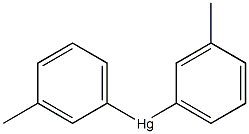 Di(3-methylphenyl)mercury(II) 结构式