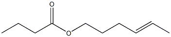Butyric acid 4-hexenyl ester 结构式