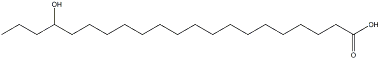 18-Hydroxyhenicosanoic acid 结构式