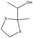 1-(2-Methyl-1,3-dithiolan-2-yl)ethanol 结构式