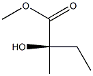 (R)-2-Hydroxy-2-methylbutanoic acid methyl ester 结构式