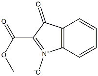 2-Methoxycarbonyl-3-oxo-3H-indol-1-ium-1-olate 结构式