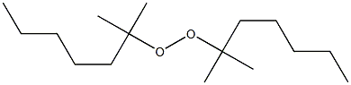 Bis(1,1-dimethylhexyl) peroxide 结构式