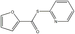 2-Furancarbothioic acid S-(2-pyridinyl) ester 结构式