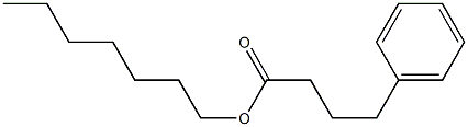 4-Phenylbutanoic acid heptyl ester 结构式