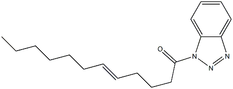 1-(5-Dodecenoyl)-1H-benzotriazole 结构式