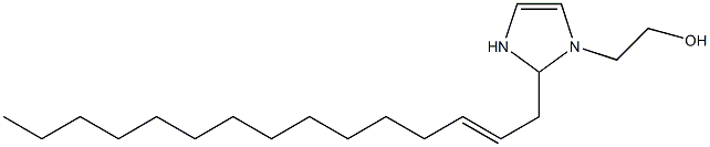 2-(2-Pentadecenyl)-4-imidazoline-1-ethanol 结构式
