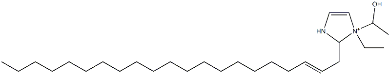 1-Ethyl-2-(2-henicosenyl)-1-(1-hydroxyethyl)-4-imidazoline-1-ium 结构式