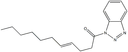 1-(4-Undecenoyl)-1H-benzotriazole 结构式