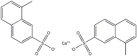 Bis(8-methyl-2-naphthalenesulfonic acid)calcium salt 结构式