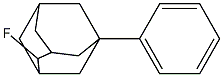2-Fluoro-5-phenyladamantane 结构式