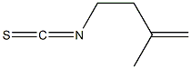 3-Methyl-3-butenyl isothiocyanate 结构式