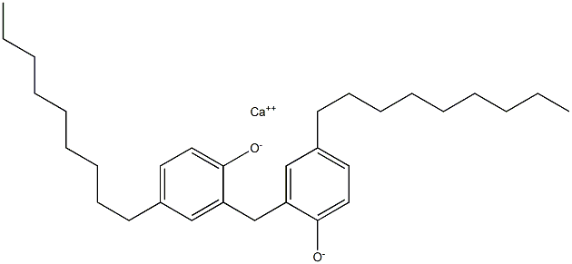 Calcium 2,2'-methylenebis(4-nonylphenoxide) 结构式