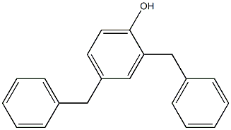 2,4-Dibenzylphenol 结构式